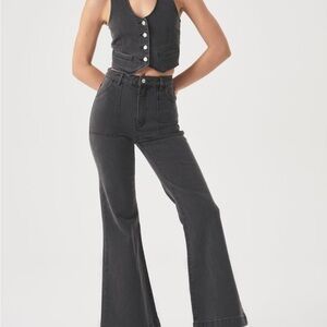 ROLLA'S East Coast Flare Charcoal Jeans size 28